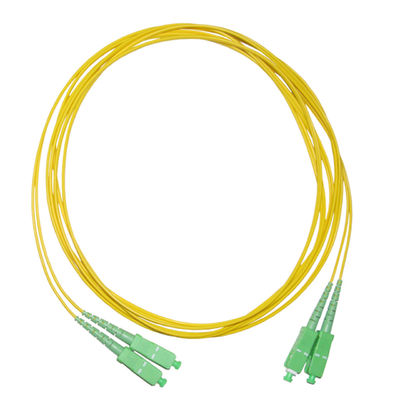 Cable à patch en fibre optique personnalisé PVC 2,0 mm 3,0 mm ≤ 85% Humidité RH