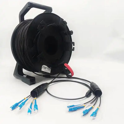 Télécommande de câble tactique à fibre optique 500 m