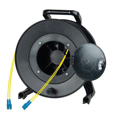 PC plastique PCD380 déployable Tactique fibre optique rouleau de câble incassable vide câble tambour bobine