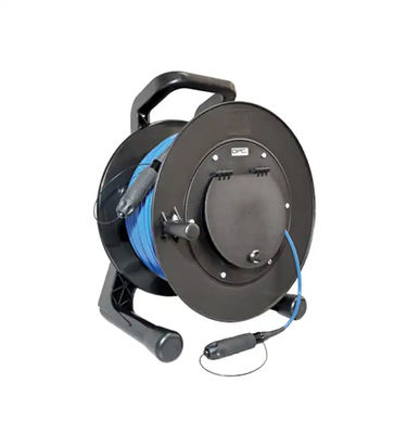 PC plastique PCD380 déployable Tactique fibre optique rouleau de câble incassable vide câble tambour bobine